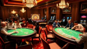 Engaged players enjoying a thrilling game at Leci123 | Link Login Alternatif Hiburan Online, showcasing luxury and excitement.