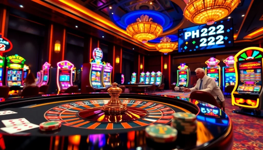 Experience winning moments at PH222 with vibrant casino games and thrilling action.