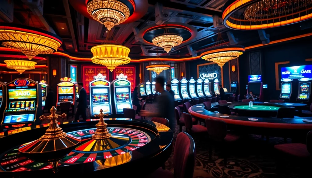 Experience the excitement of gambling at https://kkwin.life/ with vibrant casino visuals featuring roulette, slots, and poker.
