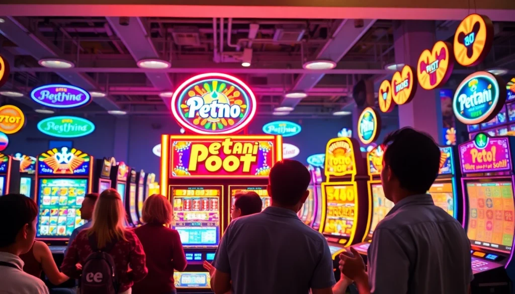 Menangkan petani toto dengan suasana ceria dan mesin slot yang berkilau.