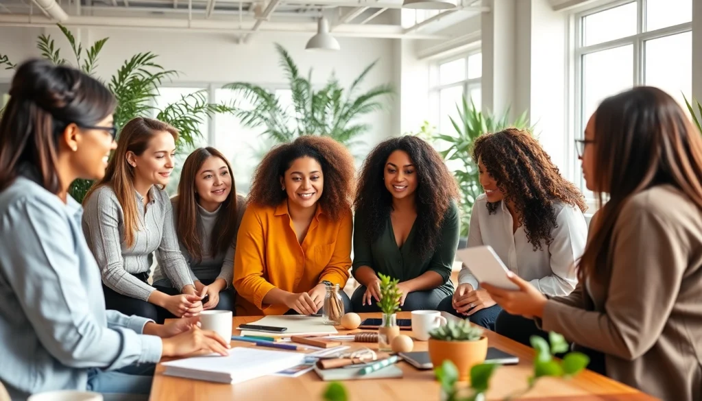 glownexis.com의 전문가들이 협업하는 모습, 건강과 웰빙 환경을 강조합니다.