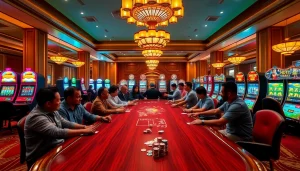 Experience the thrill of UU88 casino with vibrant slot machines and exciting poker action.