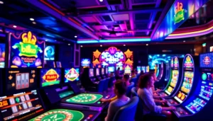 Exciting digital casino scene at https://duel-rewards.com with engaging game interfaces.