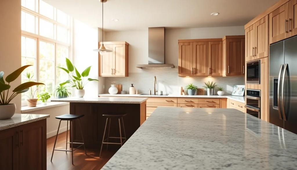 Showcasing home renovation with a modern kitchen, elegant design, and bright features.