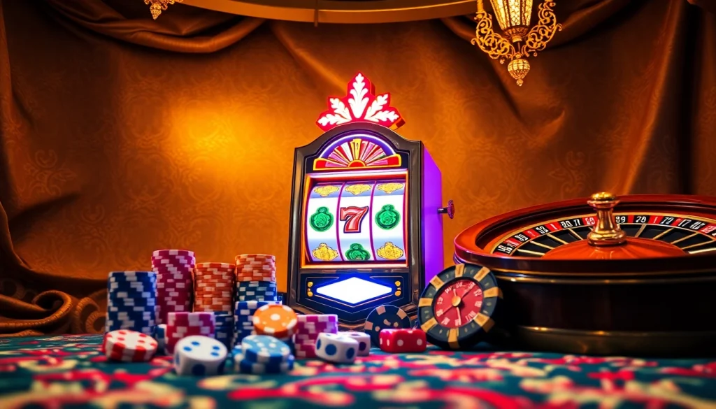Sparking excitement with dewanaga89 slot machine surrounded by luxe casino ambiance.