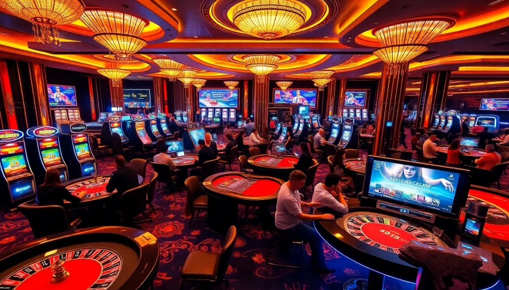 Experience the vibrant atmosphere at Nhà cái S8, where players enjoy thrilling casino games.