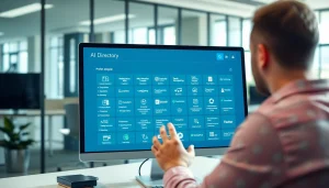 Engage with the Ai Tool Directory showcasing a modern interface for exploring AI solutions.