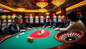 Engaging poker game capturing the essence of 99WIN.COM, showcasing excitement and luxury in online gambling.