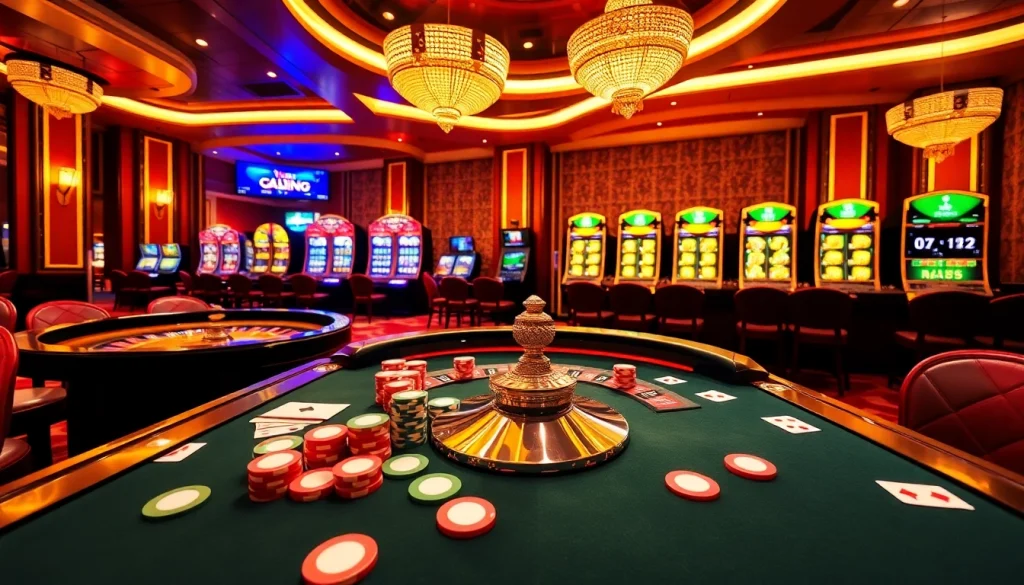 Experience the excitement of online gaming at https://lc88comm.com/ with vibrant casino tables and thrilling slot machines.