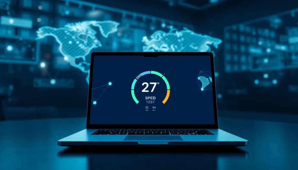 Fast and secure connectivity with 快连vpn下载 showcased on a modern laptop interface.