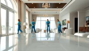 Experience top-notch Villa Deep Cleaning Services Dubai with our dedicated cleaning team.