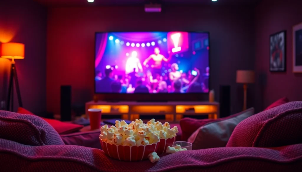 ชม ดูหนังออนไลน์ ในบรรยากาศแตกต่างกับโรงภาพยนตร์พร้อมข้าวของบันเทิง