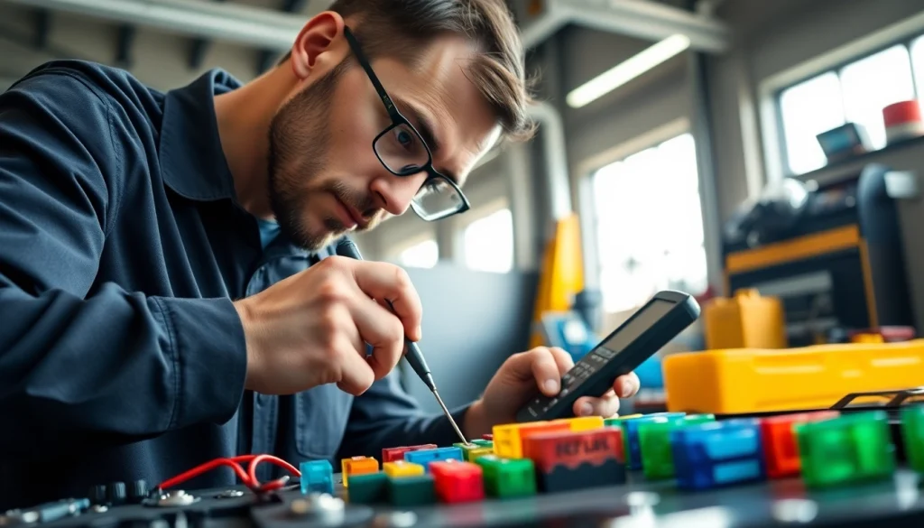 Check car fuses with expertise at https://bezpieczniki24.pl in a modern garage setting.