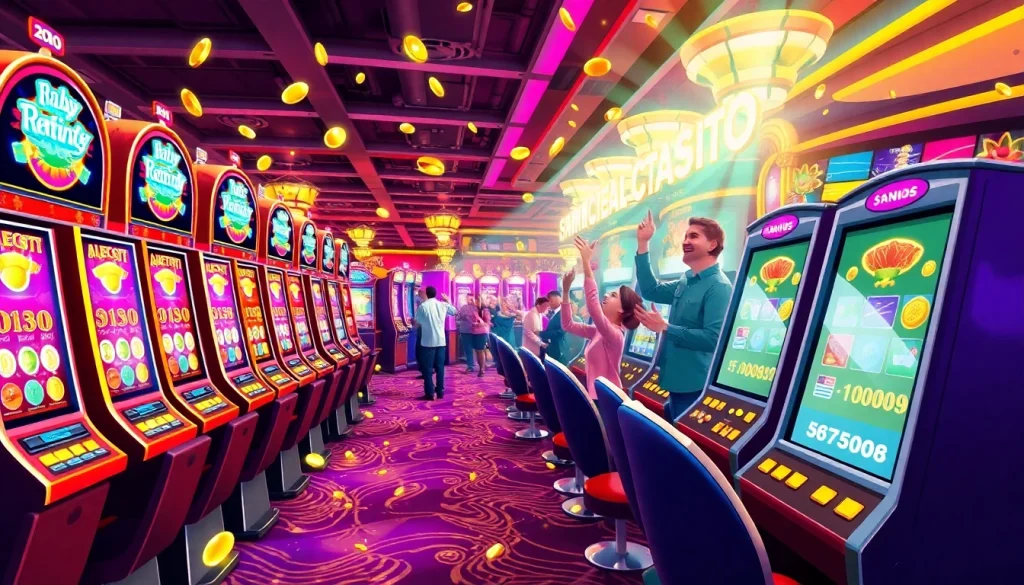 Raih kemenangan di petanitoto dengan mesin slot yang penuh warna dan atmosfer meriah.