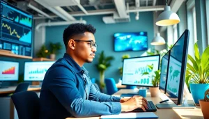 Enhance your social media marketing edmonton strategy with professional insights and analytics display.