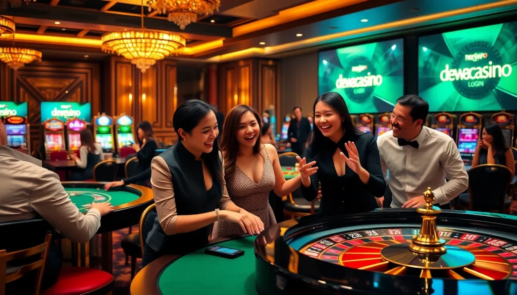 Experience the excitement of live gaming at dewacasino login with professional dealers and engaging table games.