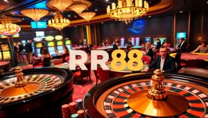 Experience gaming excitement at RR88 with vibrant casino tables and action-packed play.