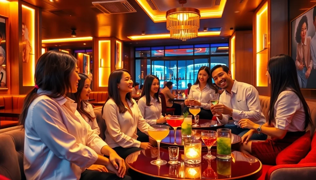 Suwon shirt room featuring attractive female managers and luxurious interior ambiance.