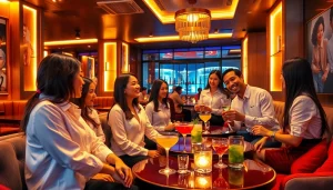 Suwon shirt room featuring attractive female managers and luxurious interior ambiance.