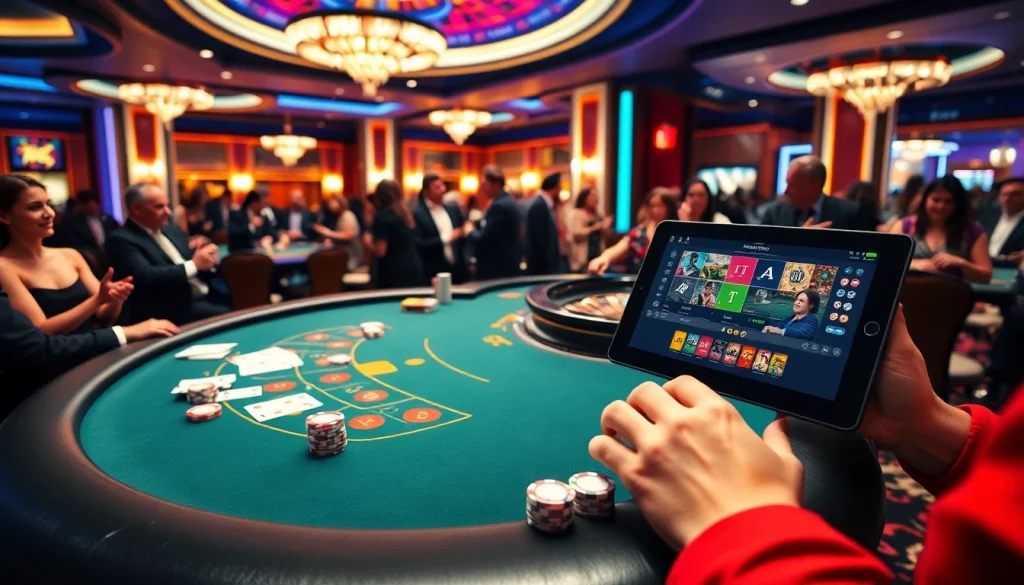Experience exhilarating gameplay at a casino featuring boosterjp advanced betting technology and vibrant gaming tables.