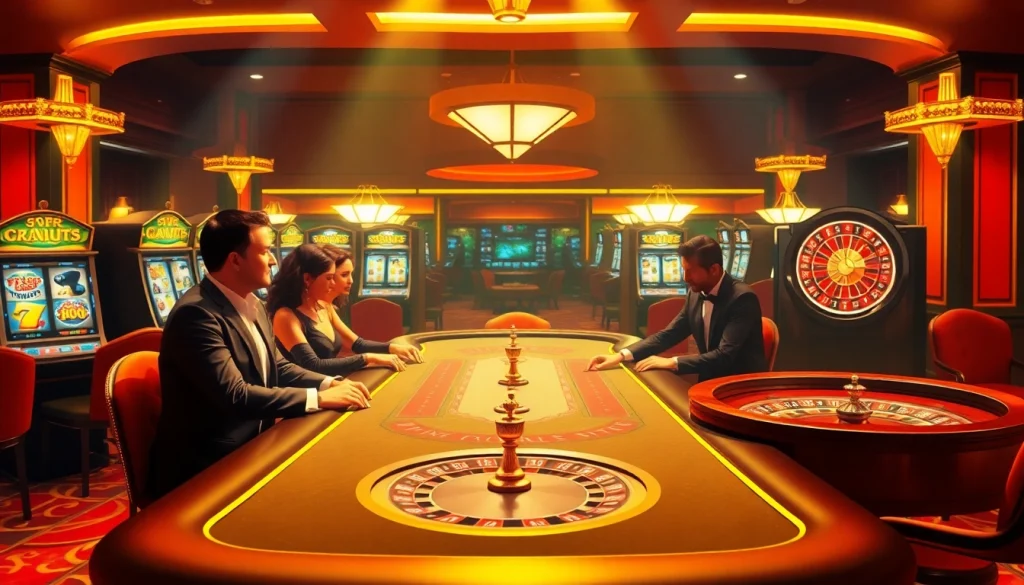 Experience the luxury of high-stakes gambling at 789P with vibrant casino games and players.