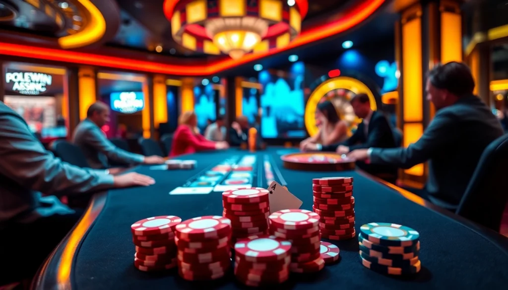 Experience thrilling gameplay at 98WIN casino with poker chips and dynamic card action.