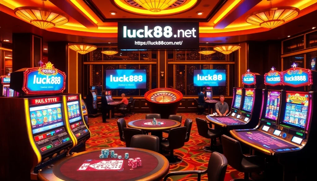 Experience thrilling gambling at https://luck88com.net/ with vibrant casino tables and exciting games.