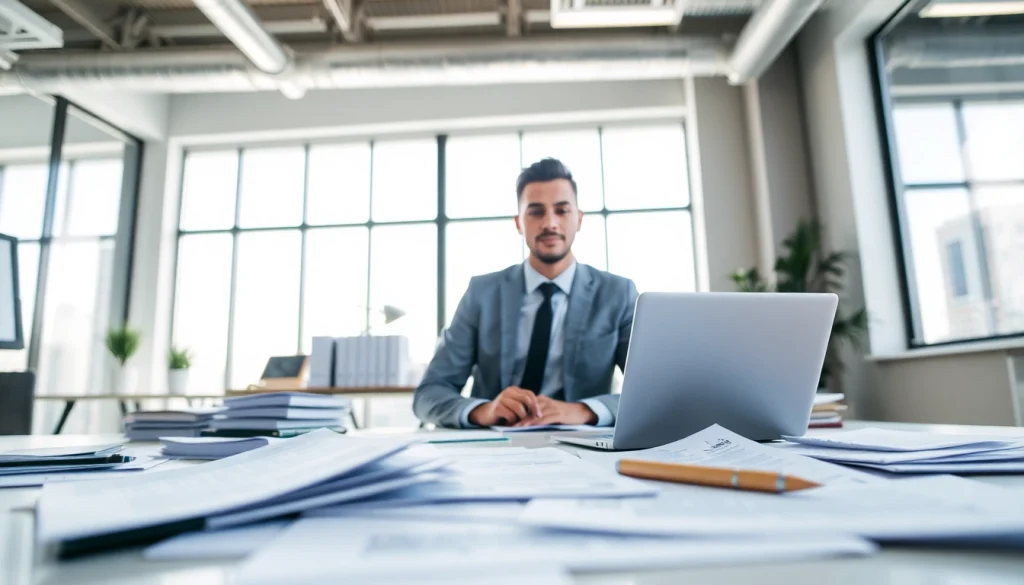 Engage in effective tax preparation with a skilled accountant in a professional setting.