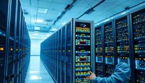 Review services at https://aminserve.com highlighting advanced data center technology.