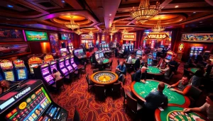 Experience the excitement of VIN88 with vibrant casino games and thrilled players.