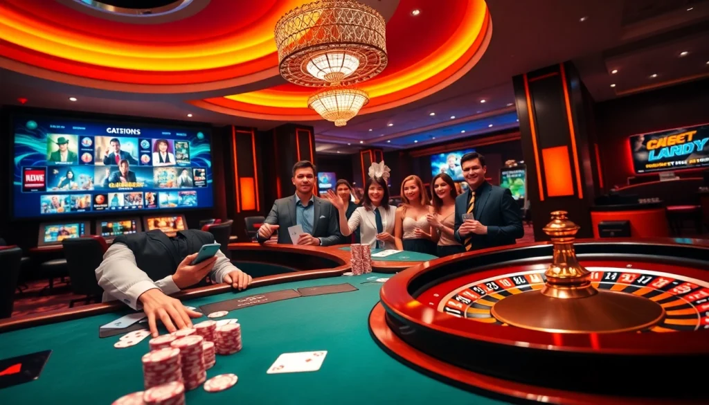 Engage in thrilling online gaming with đăng ký okfun, experiencing vibrant casino action firsthand.