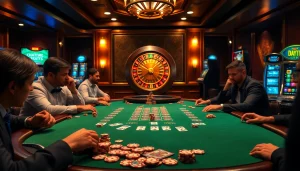 Experience the thrill of gaming at BDTK666 with vibrant casino tables and immersive play.