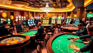 Vivez l'excitation des jeux de casino BTC avec des tables dynamiques et des joueurs enthousiastes.