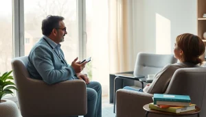 Experience compassionate care from a dubai psychiatrist in a calming therapy setting.