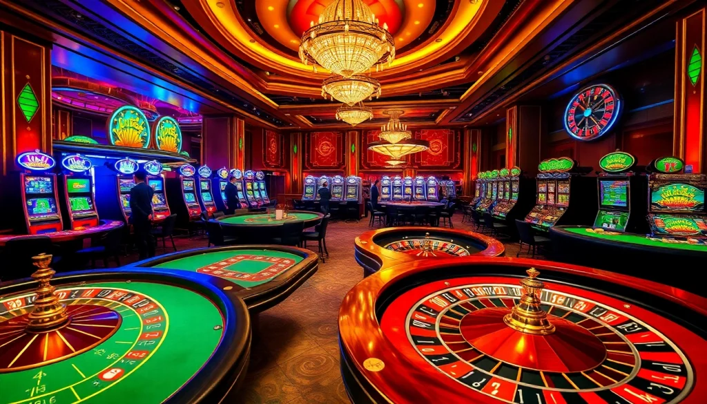 Exciting casino atmosphere at https://789paka.com with vibrant tables and lively players.