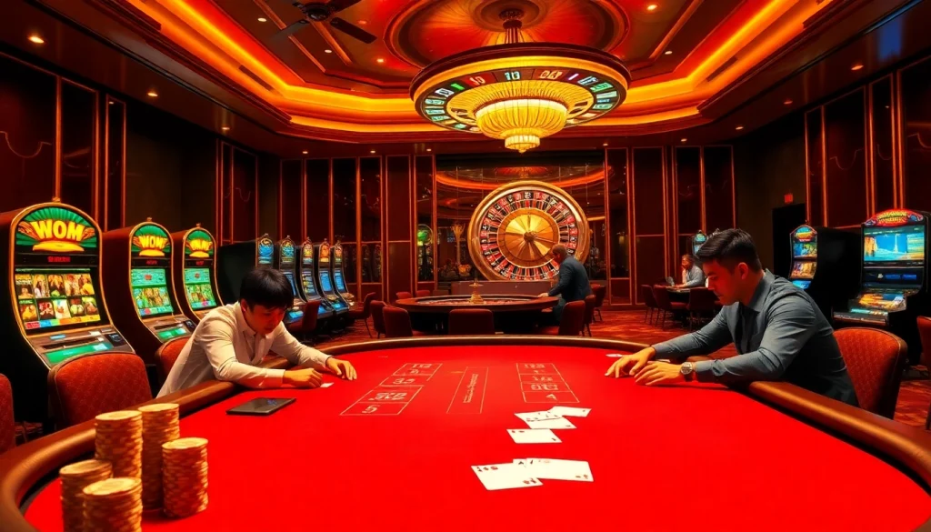 Experience the excitement of online gambling with gk88 đăng nhập at a vibrant casino.