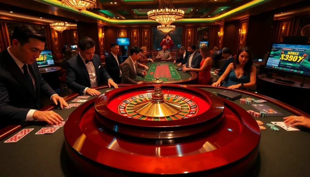 Engage in thrilling gambling at https://kkwin.life/ with a vibrant casino atmosphere and exciting roulette action.