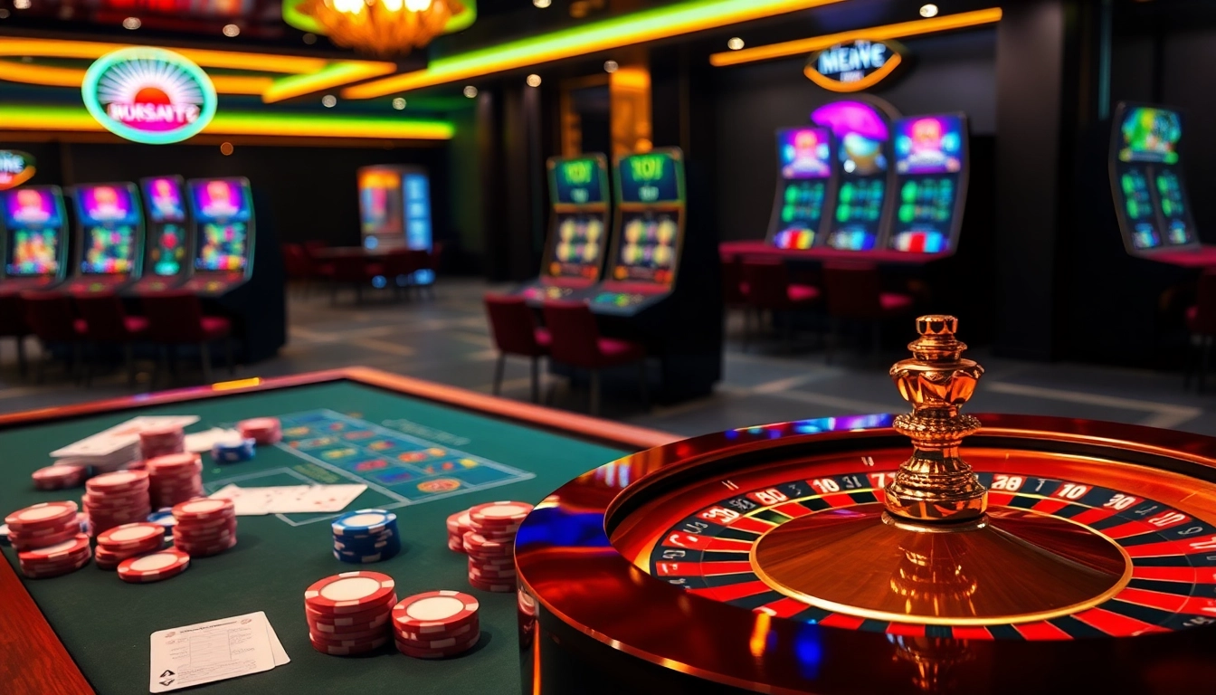 Engaging gamblers with exciting gameplay at https://rr88co.net/ featuring casino tables and roulette wheels.