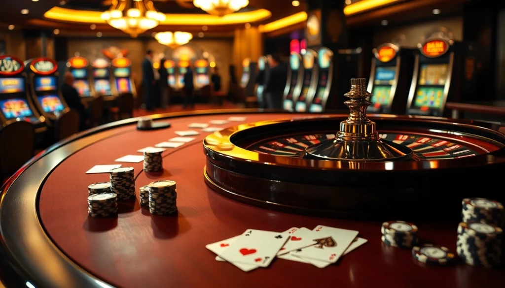 A table at a high-stakes casino showcases excitement and strategy in the official hidden wiki scene.
