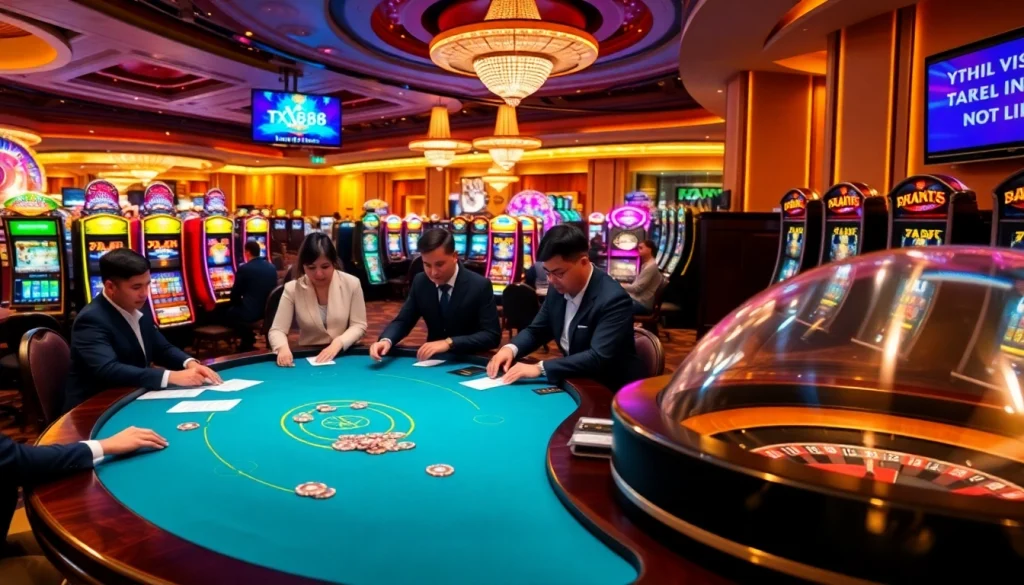 Experience the thrill of gambling at https://tx88.link/ with immersive poker, vibrant slots, and luxurious casino environments.