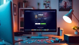 使いやすいウェブサイトに鮮やかなトレーディングカードが表示された、オンラインオリパの PayPay 決済プロセス。