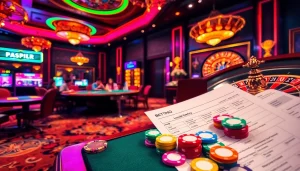 Experience the thrilling atmosphere of ket qua bong da in a vibrant casino setting!