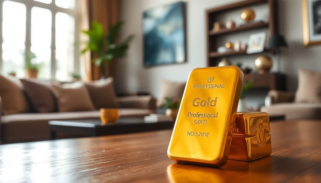 View the present price of gold in India illustrated with a close-up of a shimmering gold bar.
