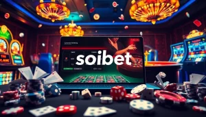 Experience premium online gambling with soibet at a luxurious casino table filled with vibrant betting options and strategies.
