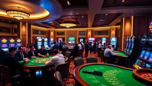 Rasakan permainan yang mendebarkan pada mesin slot modern dan meja poker Utama4D.