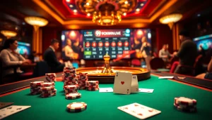 Experience high-stakes gaming at https://99okwin.live with intense poker action and vibrant casino atmosphere.