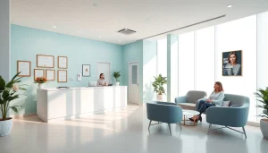 居心地の良い待合スペースと温かいスタッフがいる美容整形クリニックの内観。美容整形クリニックおすすめ口コミ＆評判情報を紹介。