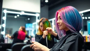 Frizer Craiova oferind servicii profesionale de coafura cu tehnici moderne.