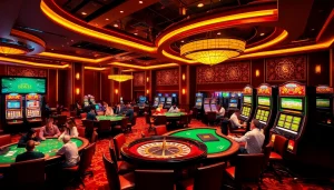 Experience thrilling gameplay at indoxxi's vibrant casino floor with exciting slots and poker action.