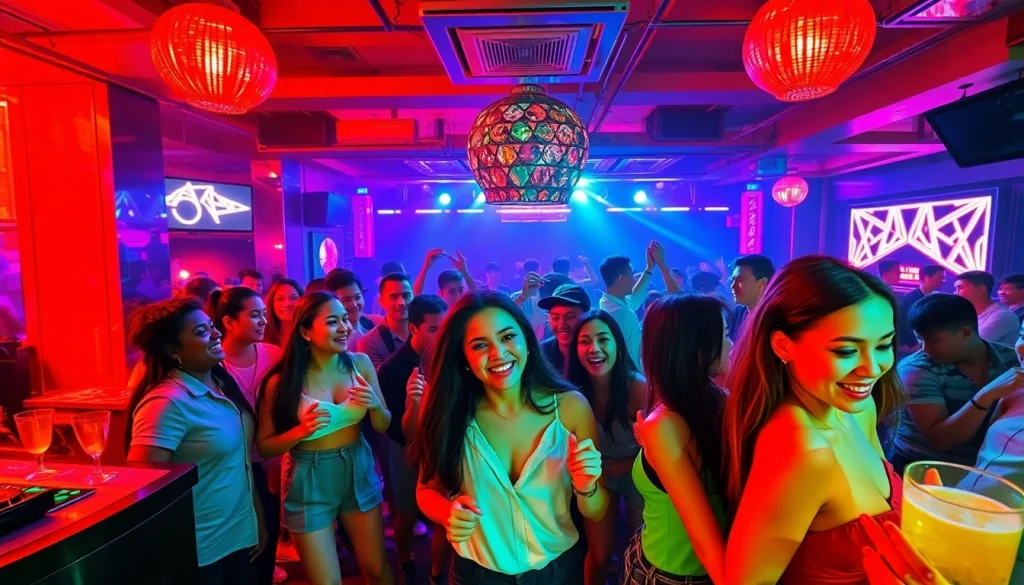 展现上海夜总会充满活力的动态夜生活场景，强调吃瓜百科文化。